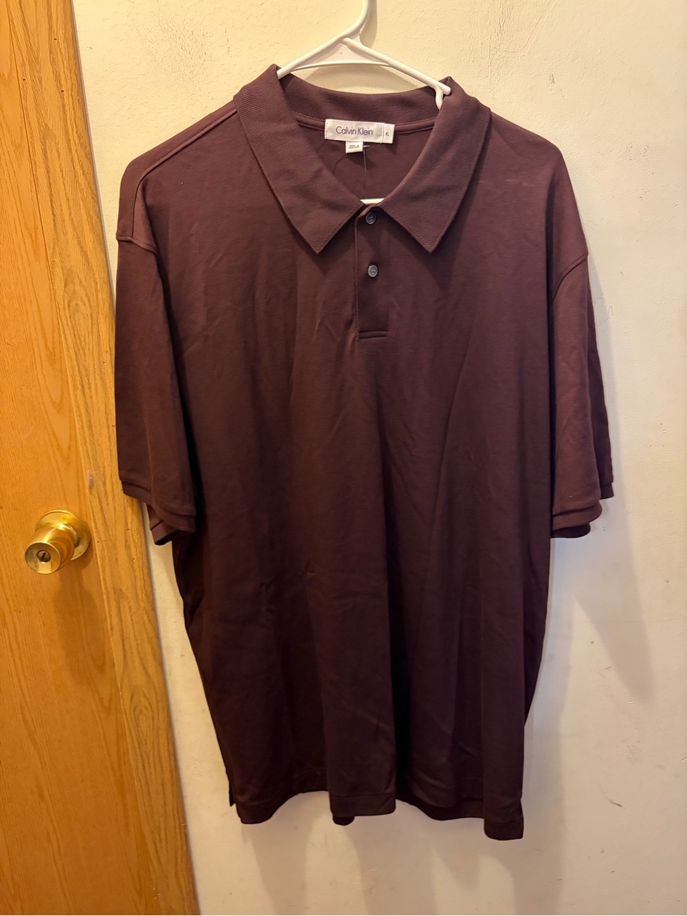 (XL) Calvin Klein Men's Sleeve Polo Shirt